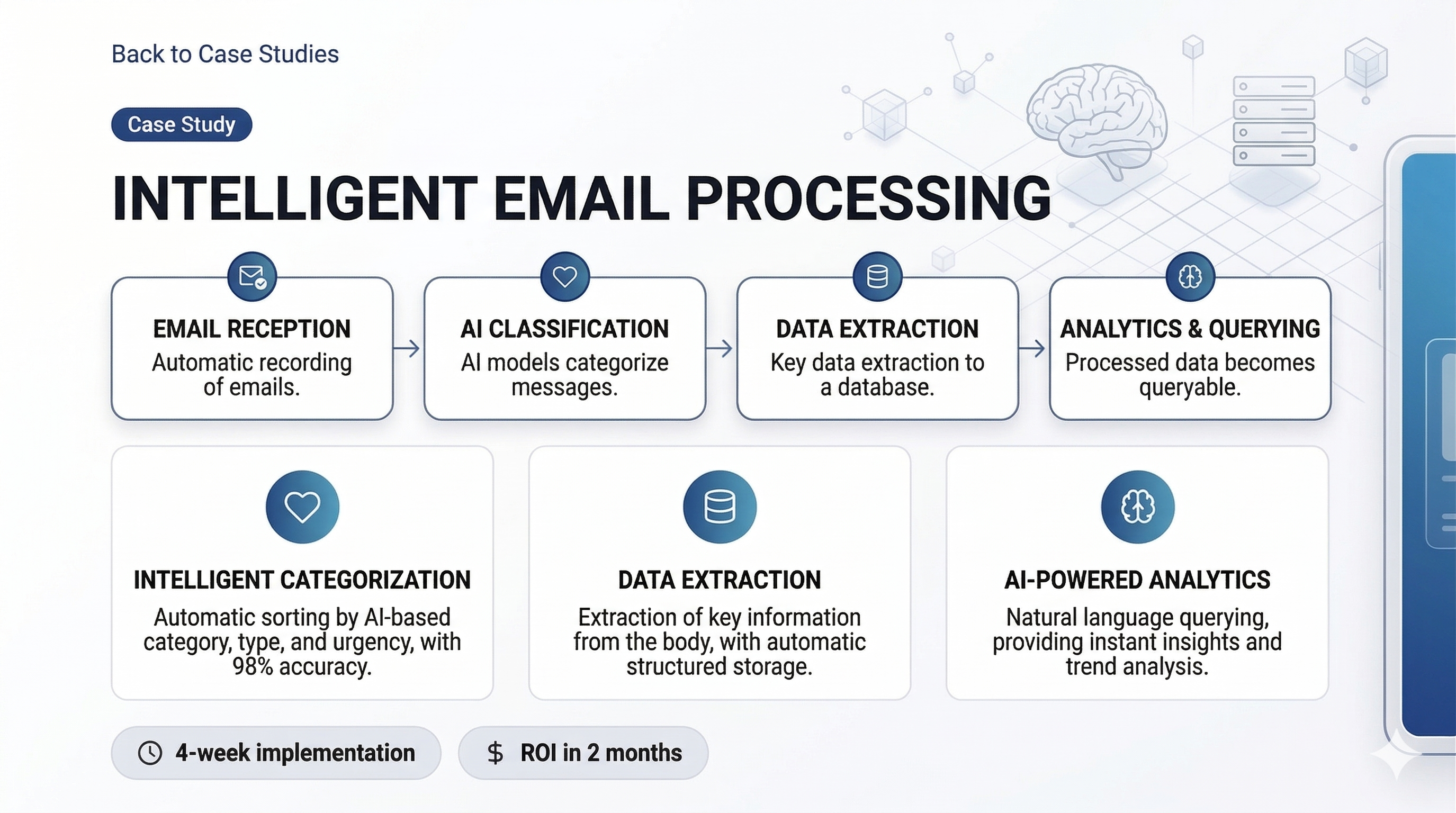 Intelligent Email Processing